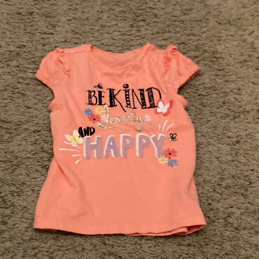 Gymboree Be Kind Lovely and Happy Kids Shirt